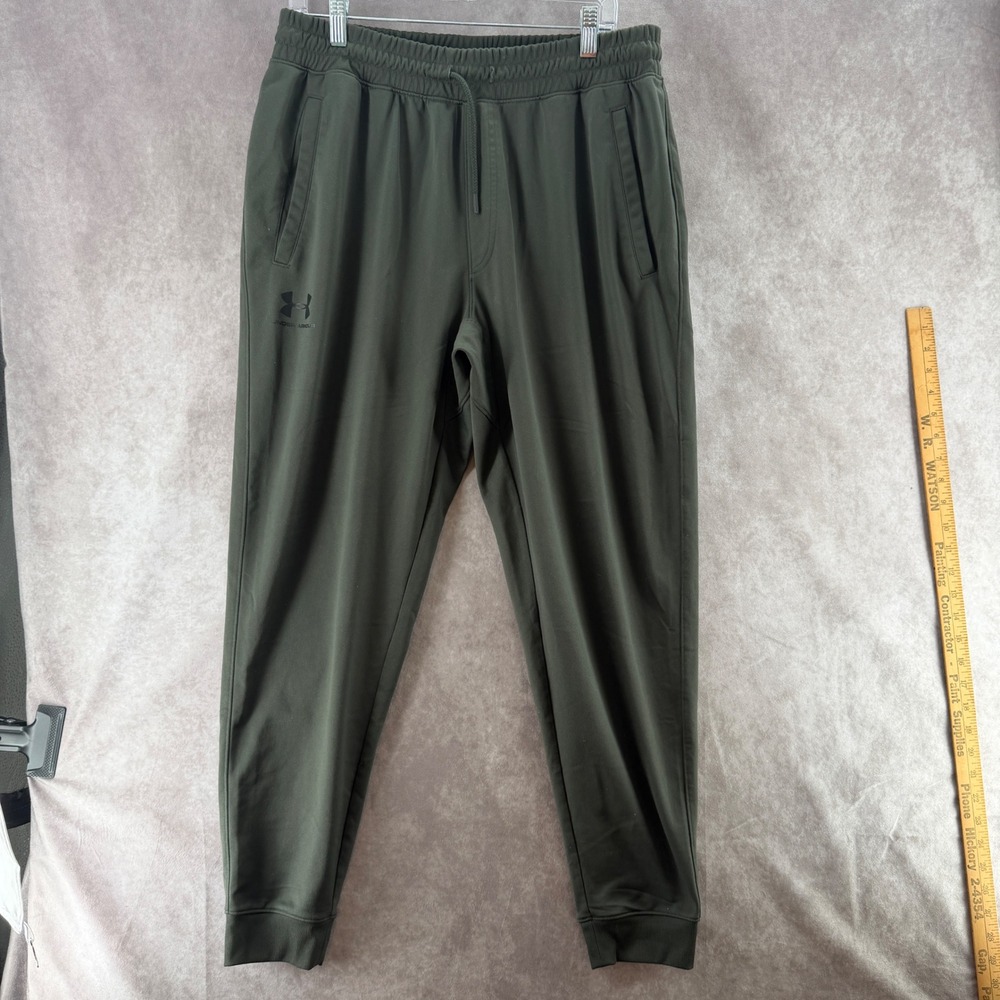 Under Armour Mens ColdGear Loose Fit Joggers Olive Green XL Sweatpants